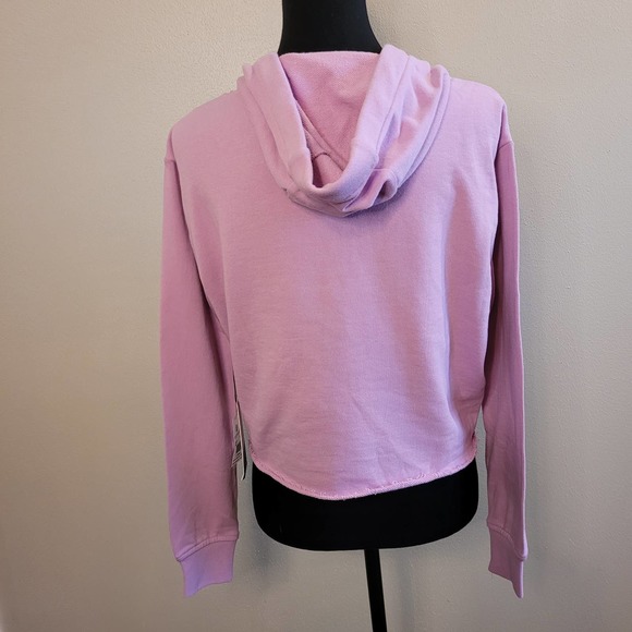 Element Women's NWT Crop Pullover Raw Hem Hoodie Size X-Small - Picture 8 of 11